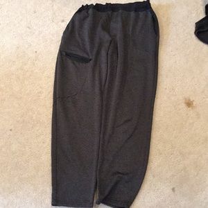 Champion brand baggy sweatpants.